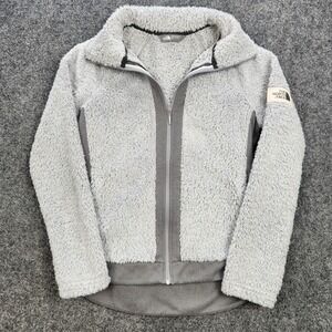 North Face Jacket Womens Small Sherpa‎ Furry Fleece Fuzzy Soft Osito Full Zip